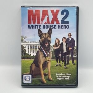 NEW Max 2: White House Hero - DVD By Zane Austin - SEALED German Shepherd Movie